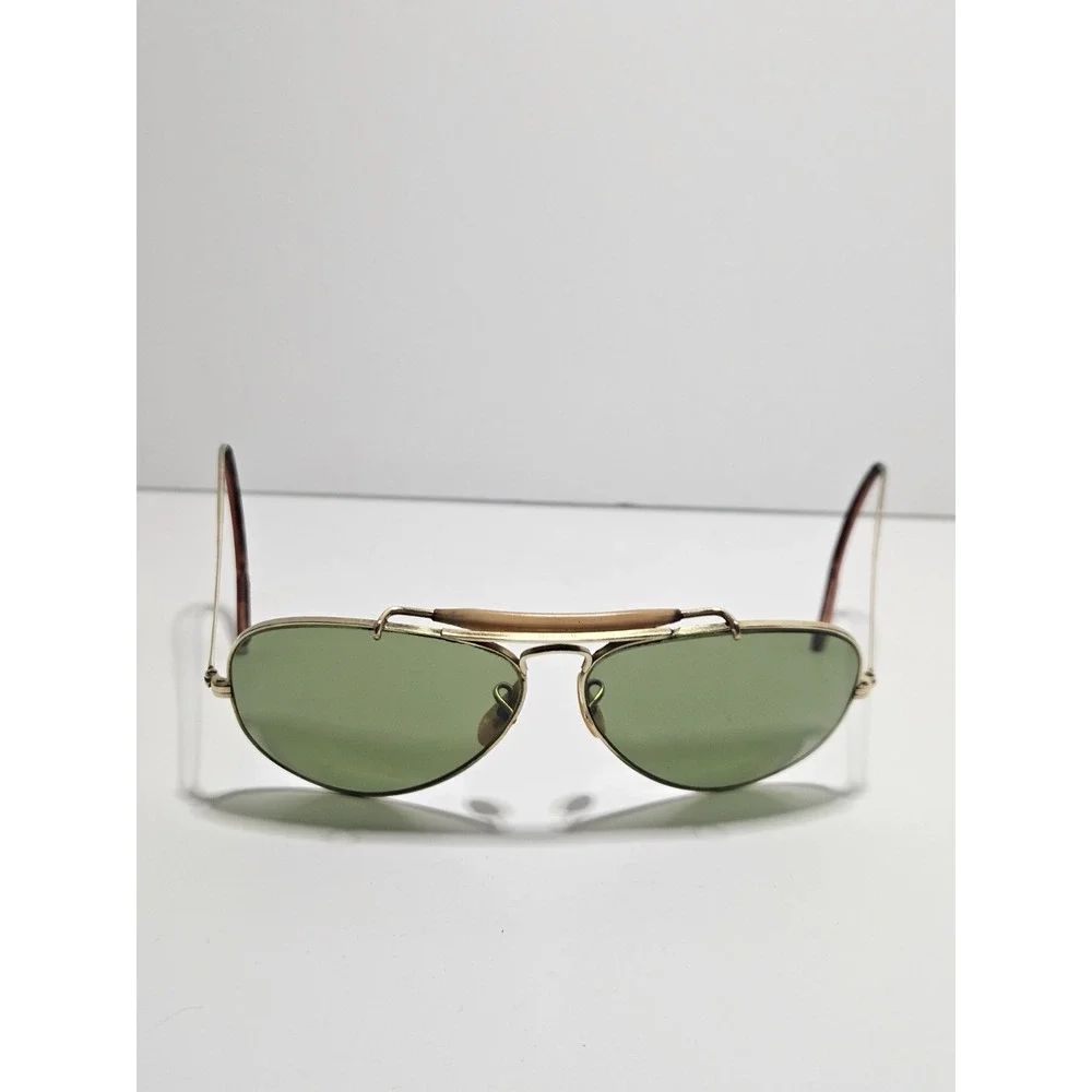 1959 Vtg B&L Ray Ban Outdoorsman Sunglasses 58mm G15 Case Paperwork Provenance